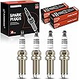 A-Premium Iridium & Platinum Spark Plugs Compatible with Jeep Wrangler 2018-2020, Cherokee2019-2020 & Dodge Hornet 2023 & Alfa Romeo Giulia 2017-2024, Stelvio 2018-2024, 2.0L, Pack of 4