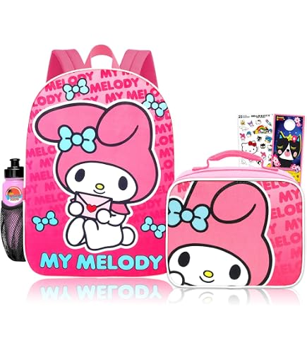 Amazon.com | My Melody Backpack for School Bundle w/ 16  display picture 1