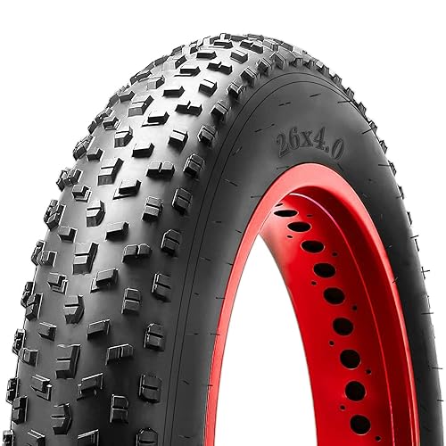 Fat Tire,26 x Fat Bike Tire,Folding Bead Electric Bike Tires