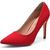 DREAM PAIRS Women's Closed Toe High Heels Dress Pointed Toe Wedding Pump Shoes