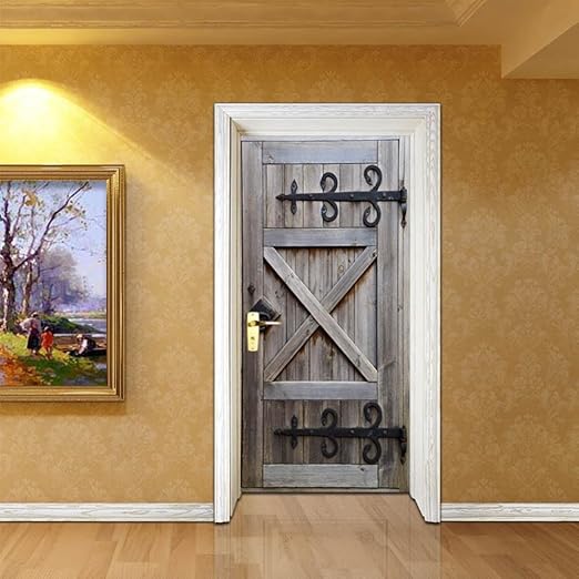 Amazon Com Bcdshop Wall Decals 3d Creative Door Wall Murals Home