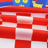 AZ FLAG Croatia Flag 3x5 ft 100D Polyester with Two Brass Grommets view 3