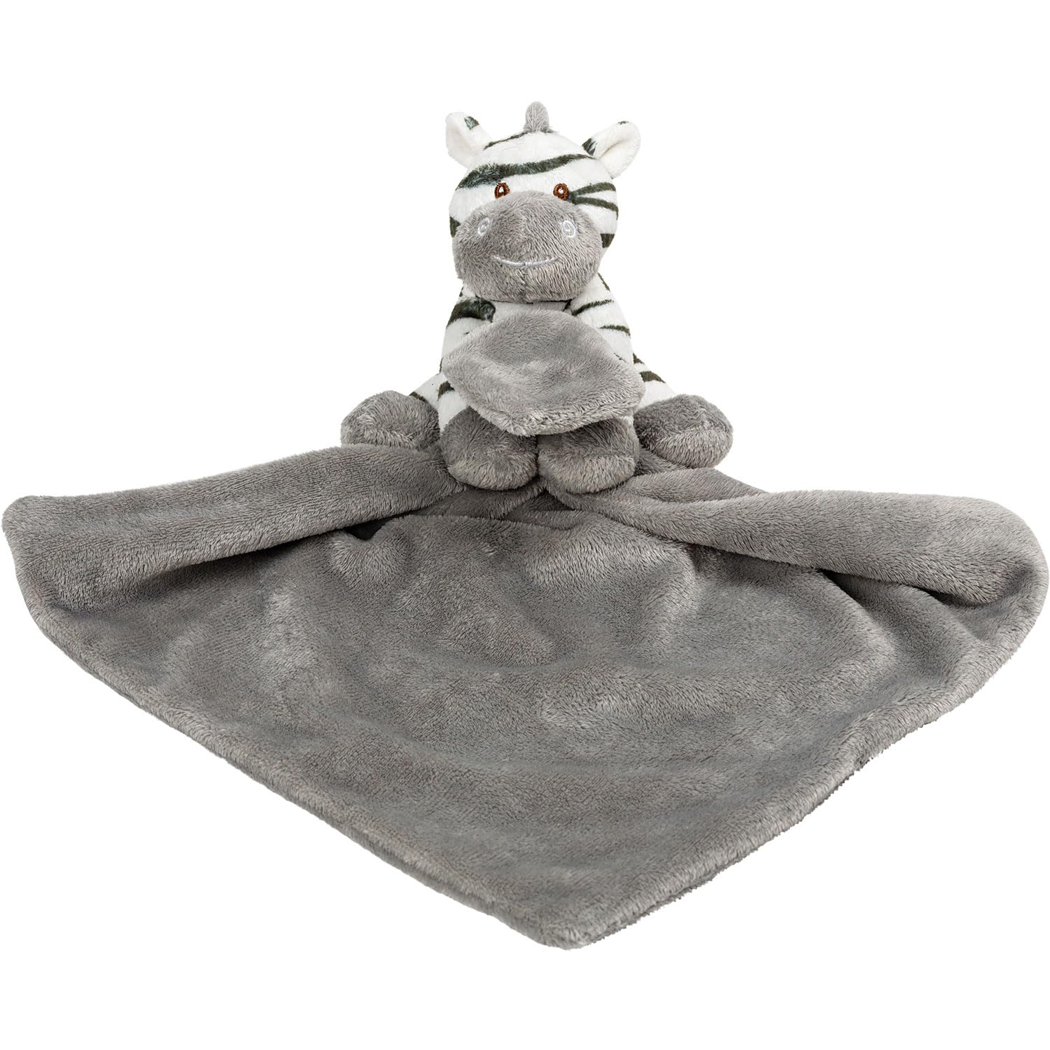 Jungle Friends Zooma Zebra Rattle Blankie