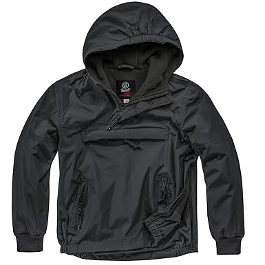 Brandit Kids Hooded Windbreaker m. Fleecefutter