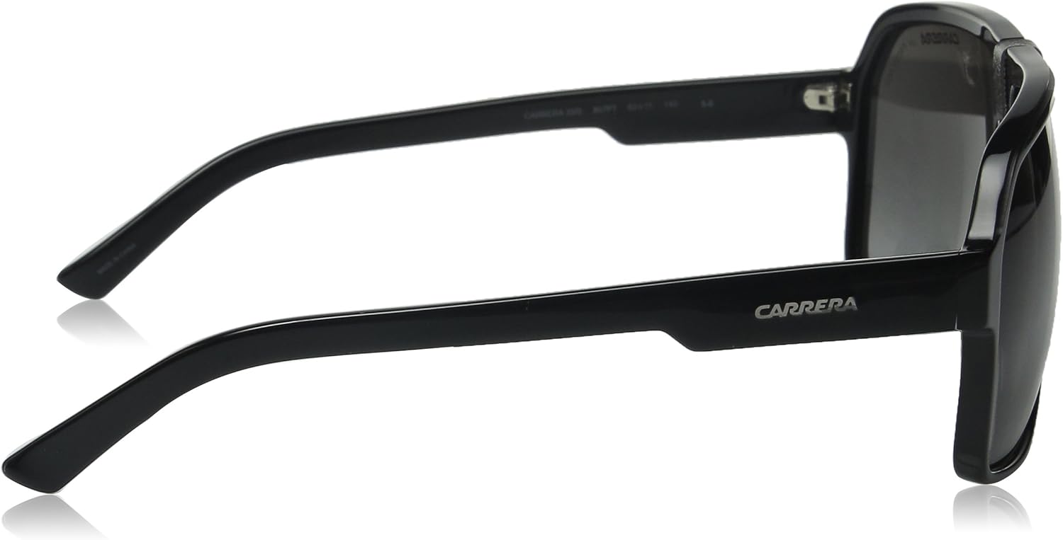 Carrera CA33/S Pilot Sunglasses, Black Frame/Gray Gradient Lens, 62 mm: Carrera: Shoes