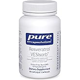 Pure Encapsulations Resveratrol VES-Sorb | Hypoallergenic Support for Cellular and Cardiovascular Health* | 90 Capsules