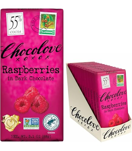 Amazon.com: Chocolove Coffee Crunch Dark Chocolate Bars | 55