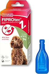 Beaphar FIPROtec Spot-On Large Dogs 20-40kg 1 Pipette Flea Tick Treatment view 2