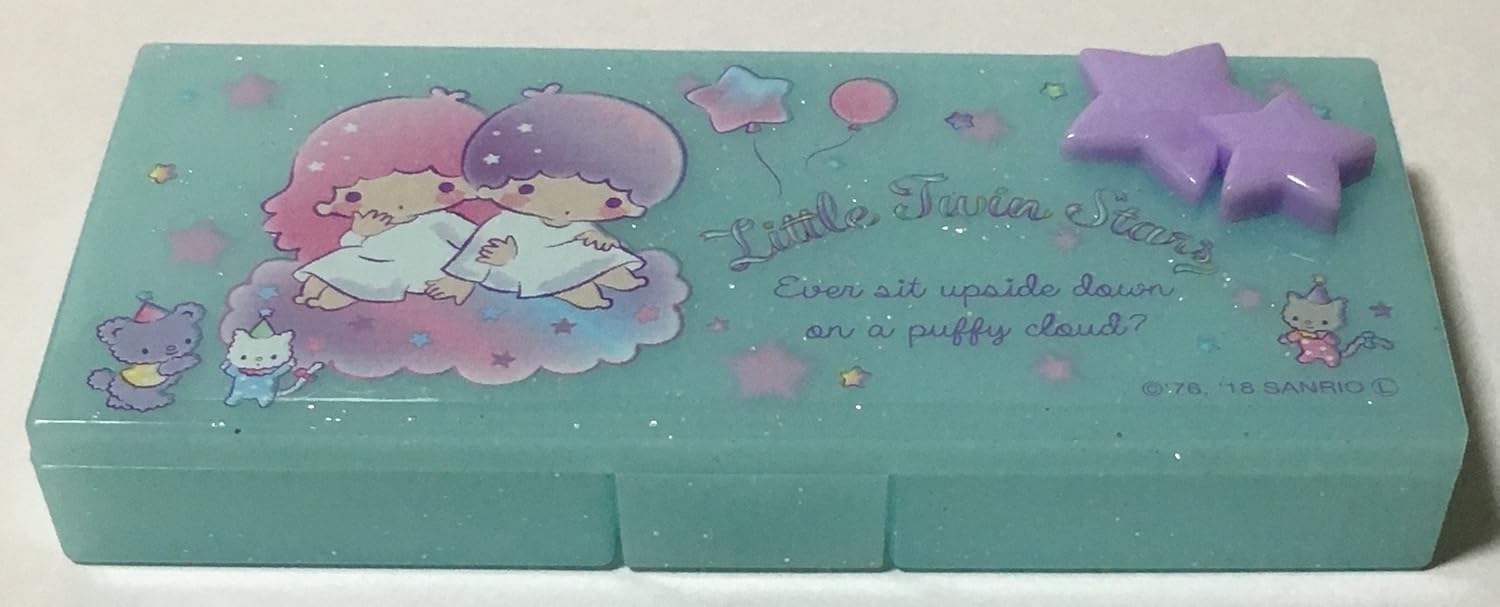 Sanrio Little Twin Stars Container Cosmetic Care Case Makeup Travel Cases (Yumekawa)