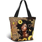 Moduyok Christian Bible Tote Bags for Women Bible Church Bags Religious Reusable Grocery Bag