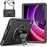 ZenRich Case for Lenovo Tab P11 2nd Gen 11.5 inch 2022 (TB350FU / TB350XU), Shockproof Protective Case with Rotating Kickstan