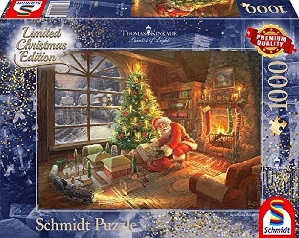 Schmidt | Thomas Kinkade: Santa’s Special Delivery (1000 -Piece) | Jigsaw Puzzle | Ages 12+