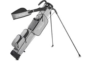 RUTHNISSI Golf Stand Bag, Lightweight Golf Easy Carry Bag with Padded Strap，Durable Pitch n Putt Golf Bag, Practice Ranger Sunday Golf Bag for Men&Women