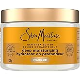 Shea Moisture Deep Moisturizing Hair Mask repairs visible signs of damage Raw Shea Butter paraben-free deep conditioner 326 g