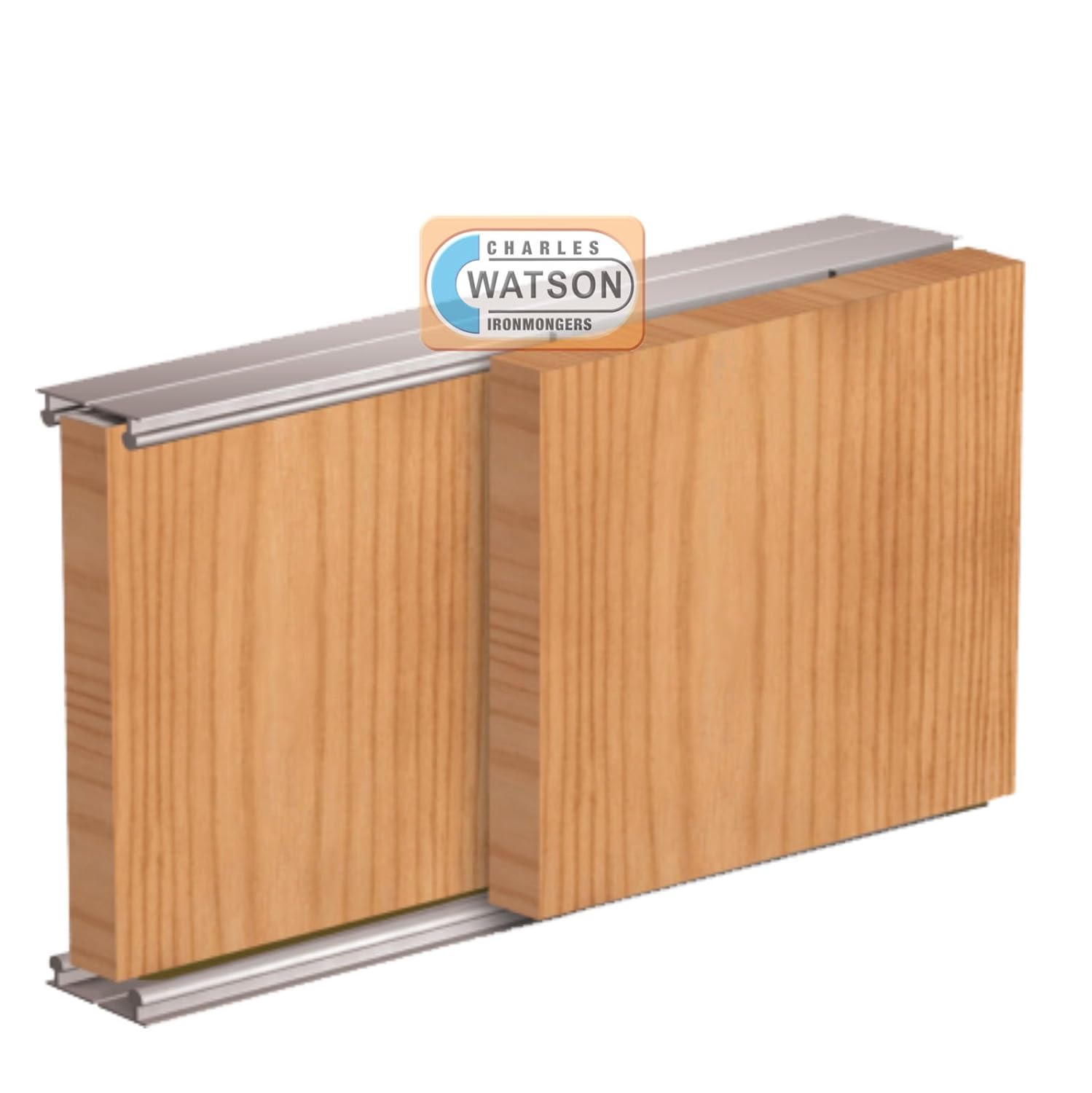 Ares 2 2400mm Internal Wardrobe Track Sliding Roller Door Gear 3