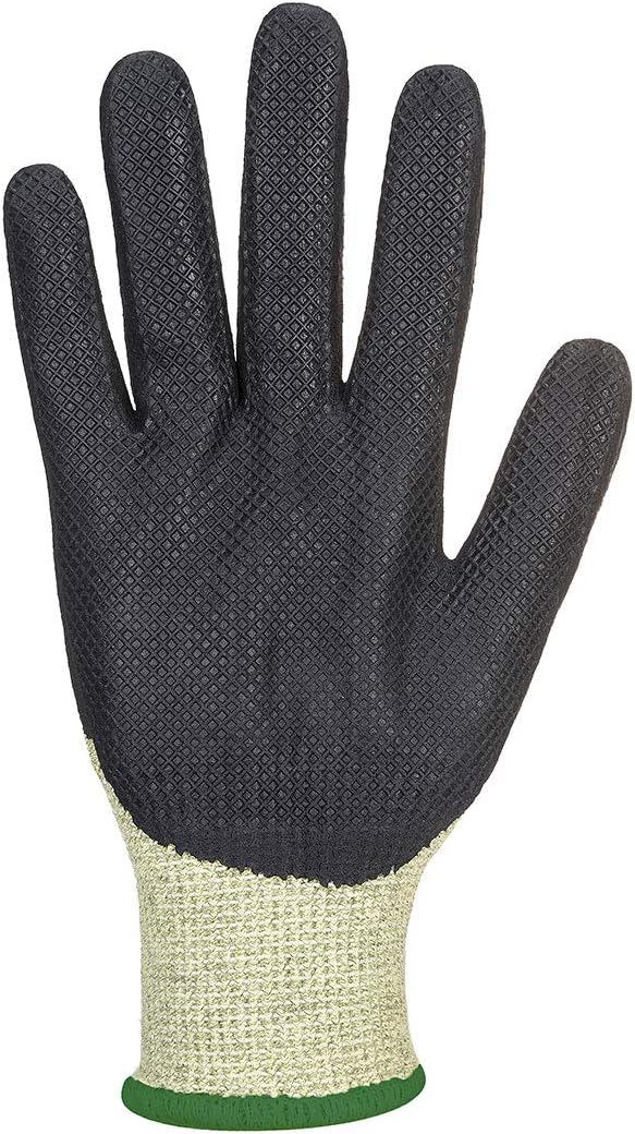Portwest Arc Grip Glove, Size: XL, Colour: Green/Black, A780E8RXL, Green / Black - Image 3