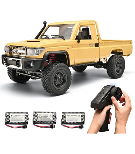 Amazon.com: ARRIS WPL C44 1/16 RTF Off-Road RC Crawler, 2025 New