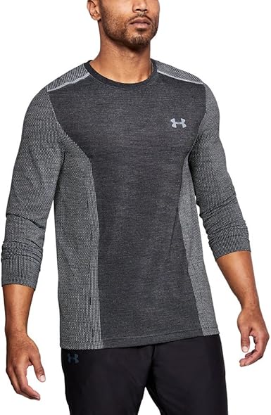 men's ua seamless long sleeve
