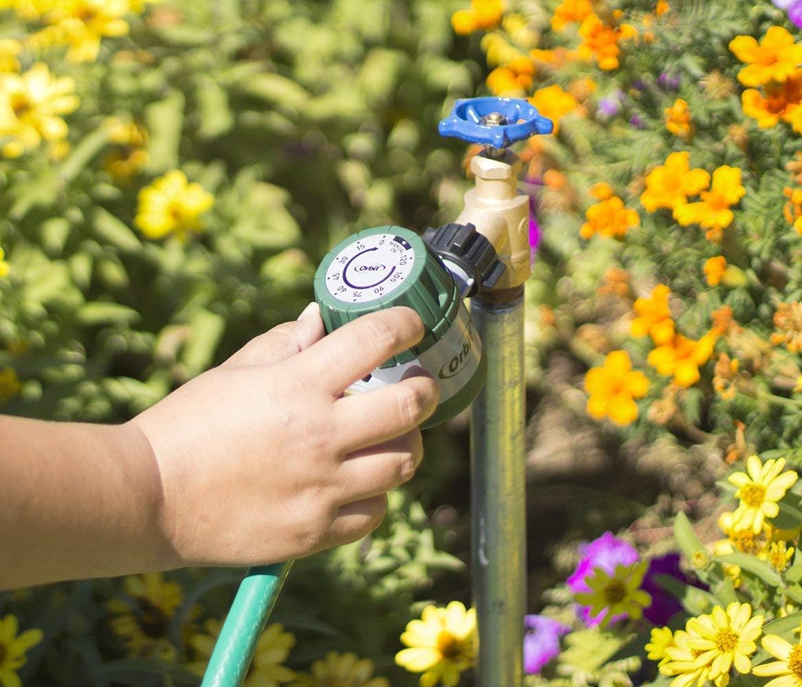 Orbit 2-Pack Mechanical Garden Water Timer for Hose Faucet Watering : Garden & Outdoor