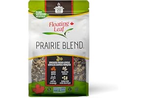 1 Pack x 14 ounces Prairie Blend, Brown Rice, Wild Rice, Hulled Millet, and Sprouted French Lentils and Quinoa, Non Gluten, Non-Gmo, Kosher and Vegan - Floating Leaf