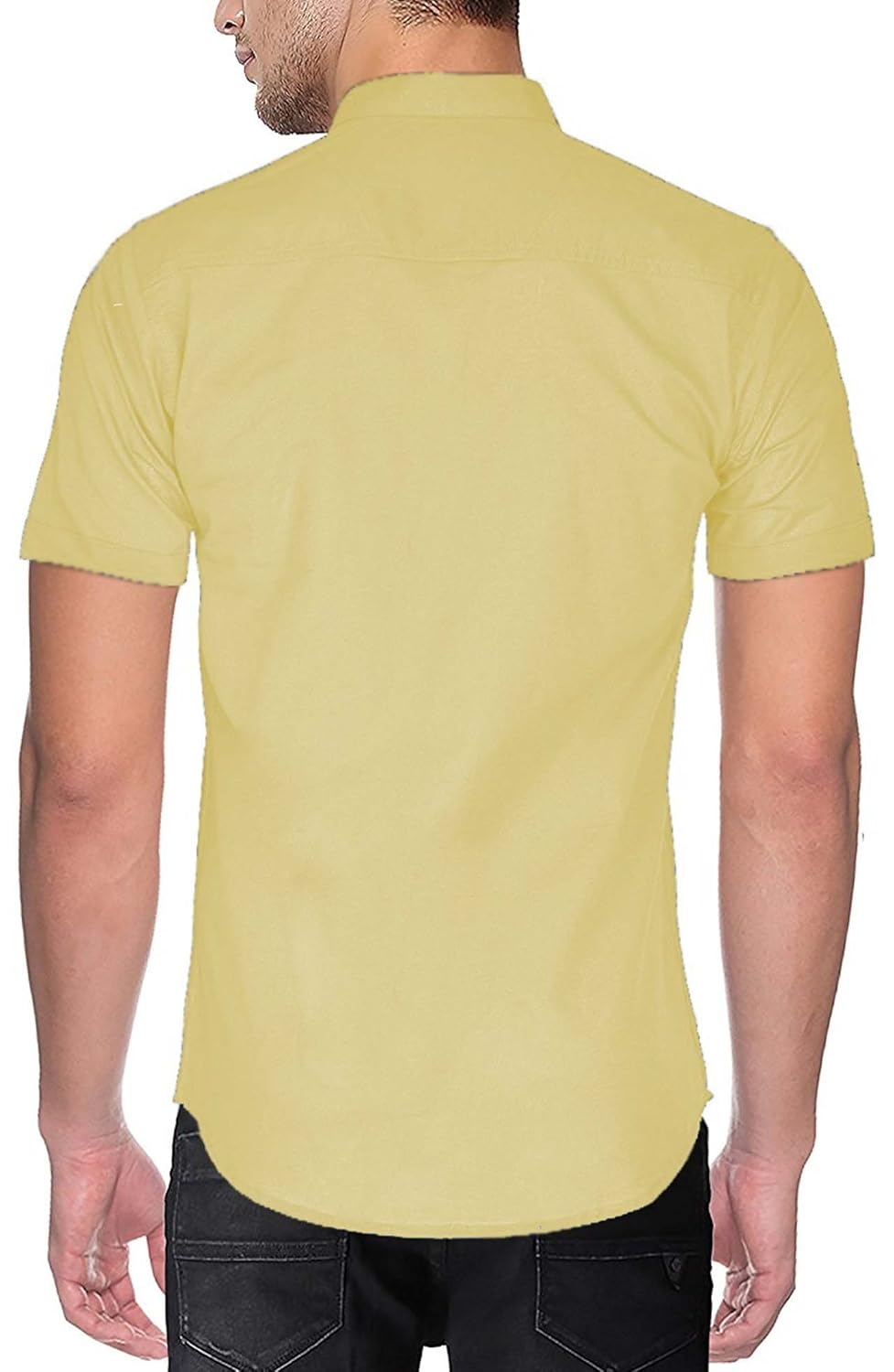 youthquake half sleeve shirt for men (linen)