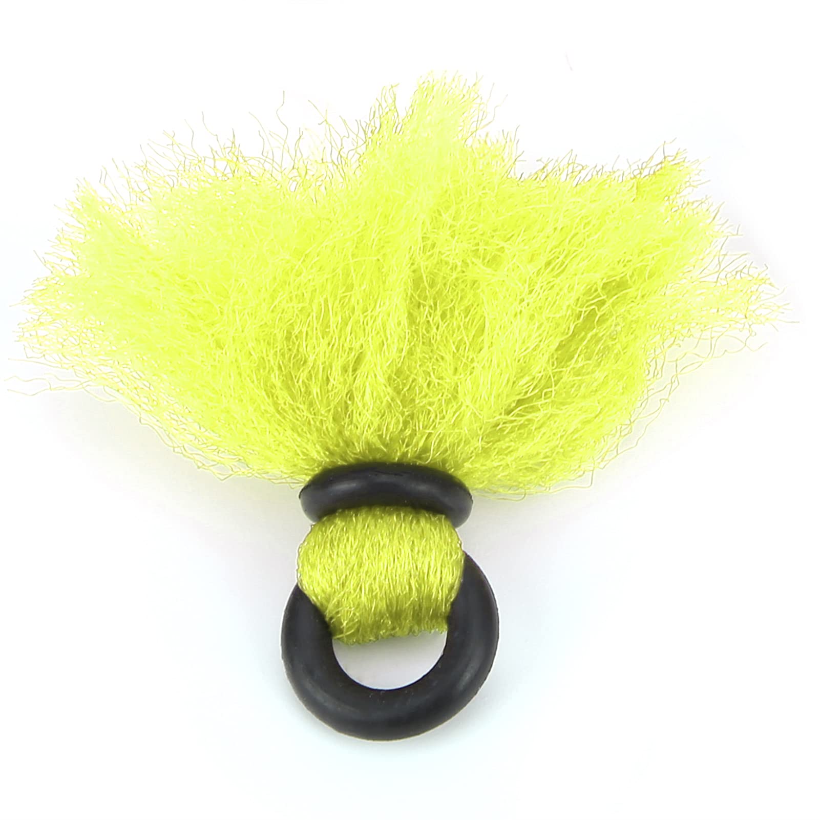 Vbestlife Fly Fishing Strike Indicators,4pcs Fly Fishing Float Yarn Strike Indicators Drift Hook Positioning Floats Bobbers(Fluorescent Yellow)