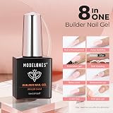 Modelones Builder Gel 8 in 1 Barely Pink Nail Gel Builder 15 ml view 2