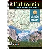 California Road & Recreation Atlas - 12th Edition, 2024 (Benchmark)