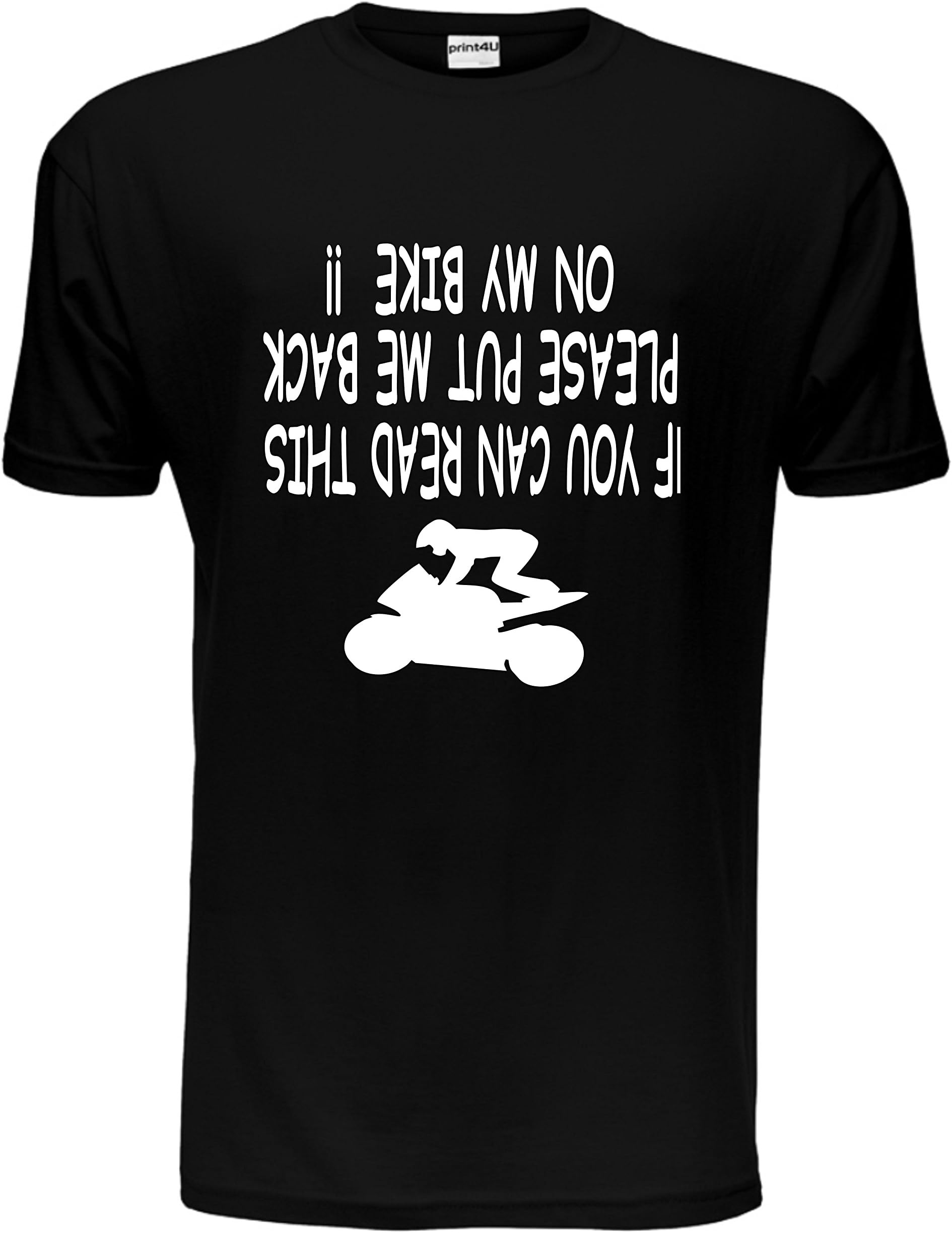 Print4UIf You can Read This Funny Motorbike Mens T Shirt Size S-XXL