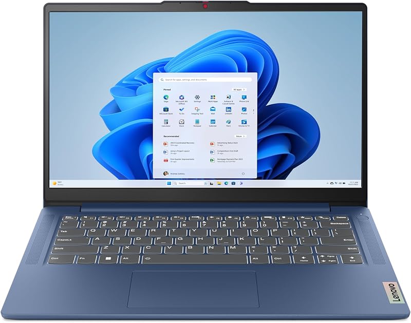 Lenovo IdeaPad Slim 3 14in i5-12450H 16GB RAM 512GB SSD Windows 11 Abyss Blue