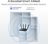 ASUS RT-BE55 Dual Band WiFi 7 Router 3600 Mbps 2.5G AI Mesh Extendable view 4