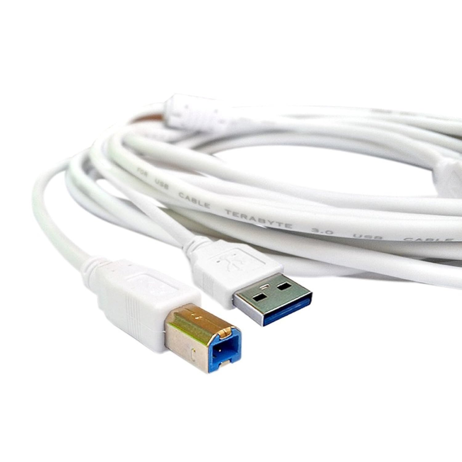 PremiumAV 5Meter USB Printer Cable (White) (3 MTR, White) Buy