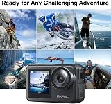 AKASO Brave 7 LE Action Camera 64GB Card 4K 20MP Dual Screen IPX7 view 8