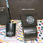 Buy Armani Exchange Analog Black Dial Men's Watch - AX2164 Online at ...