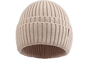 PESAAT Knit Toque for Men Autumn Women Beanie Hats Warm Winter Hat for Women
