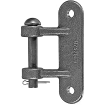 Sangle De Charnière Forgée Buyers Products B2429X - Courte - 11,4 Cm - Pour Soudure, Boulonnage
