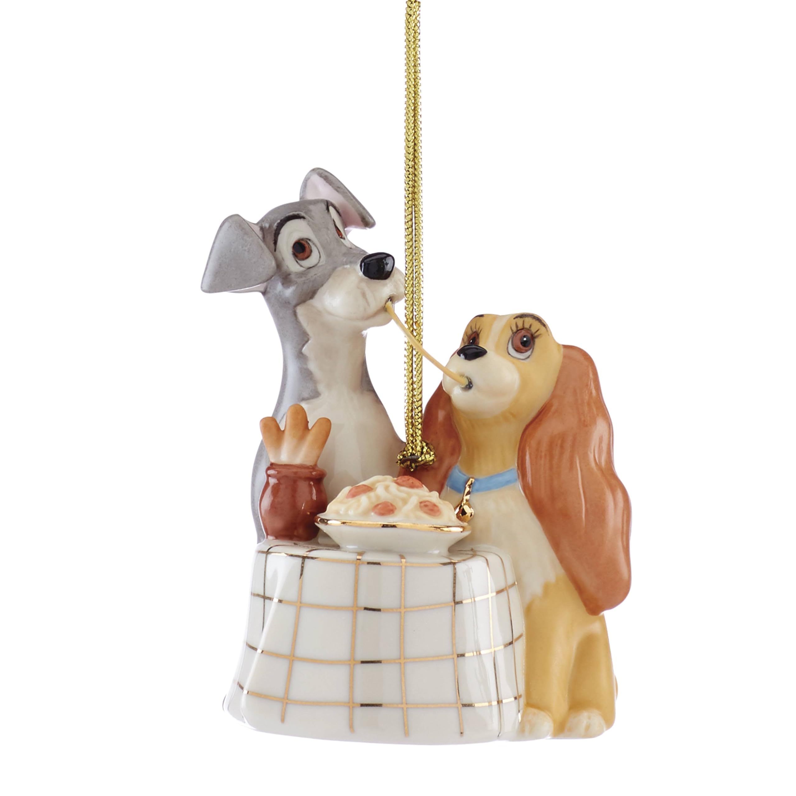 Lenox 890350 Lady & The Tramp Ornament Image
