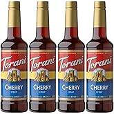 Torani Syrup, Cherry, 25.4 Ounces (Pack Of 4)