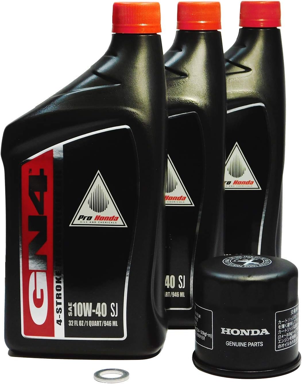 Amazon Com 1998 2005 Honda Shadow 750 Vt750 750 C Cd Dc Oem Complete Oil Change Kit H12 Automotive