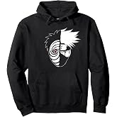 Naruto Shippuden Kakashi Tobi Split Face Pullover Hoodie