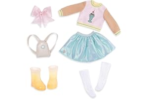 Glitter Girls – Sweet Dazzle Tutu & Sweater Deluxe Outfit - 14-inch Doll Clothes & Accessories For Girls Age 3 & Up – Children’s Toys