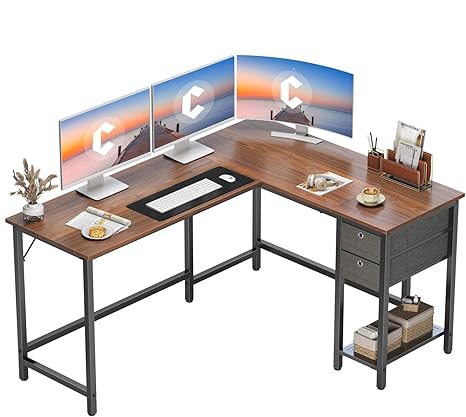 Cubiker L-Shaped Computer Desk, Home 