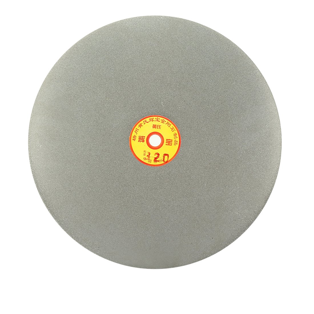 Sourcingmap 250mm 10-inch Grit 320 Diamond Coated Flat Lap Disk Wheel Grinding Sanding Disc