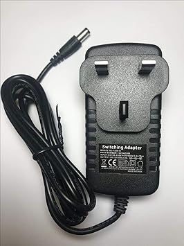 12 V für Yamaha psr-175 47 pss-14 (AC-Adapter, Ladegerät