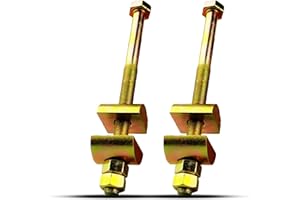 Yukauto Bolt Hexagon Anchor Arm Adjusting Torsion Bar For 1984-1995 Toyota 4Runner, 1984-1995 Toyota Pickup 90101-12104（2 pcs）