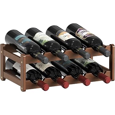 Casier à Vin En Bois De Pin Et Métal Galvanisé 30 Bouteilles - Prêt à Assembler