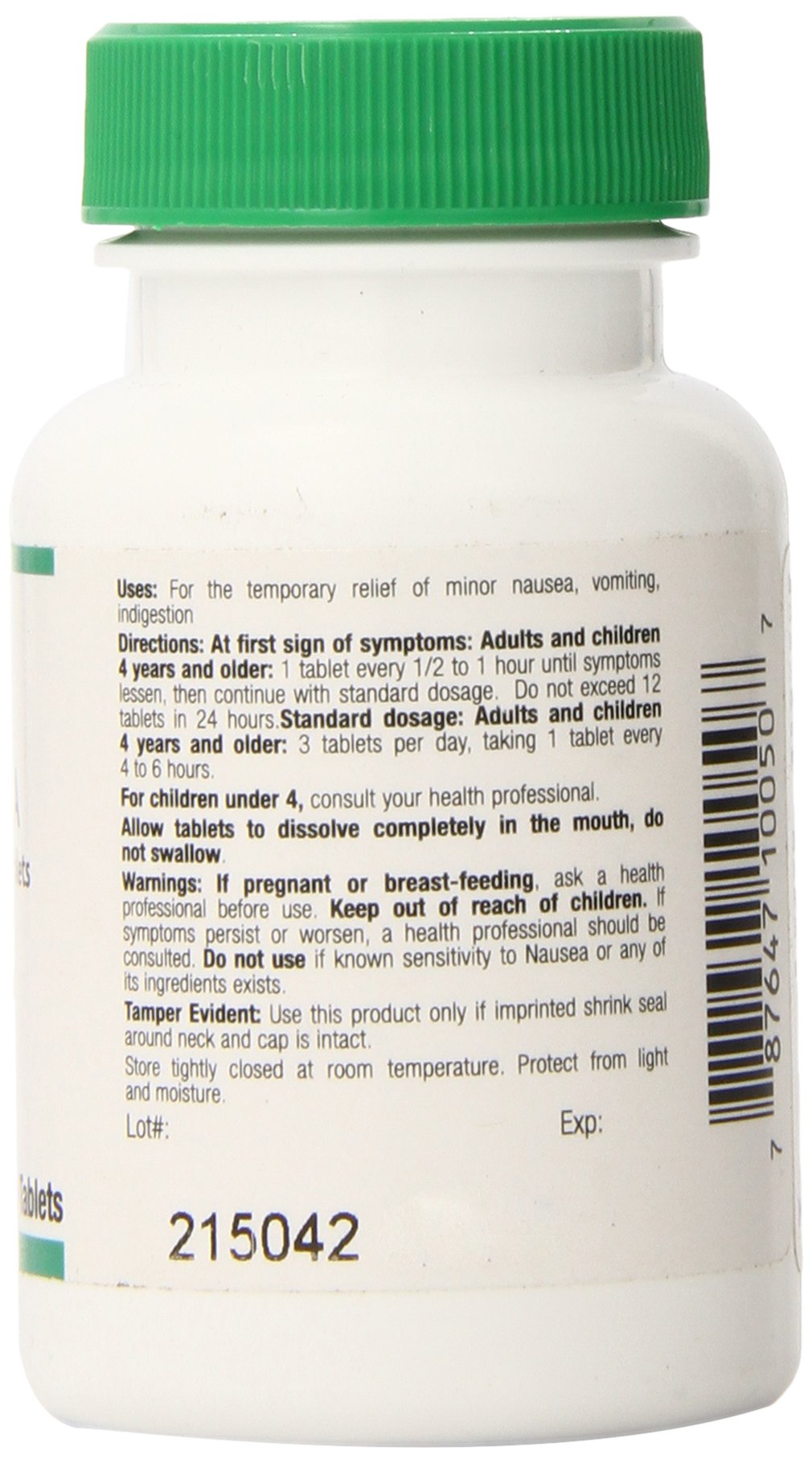 BHI Nausea Relief Natural Safe Homeopathic Relief 100 Tablets Buy 