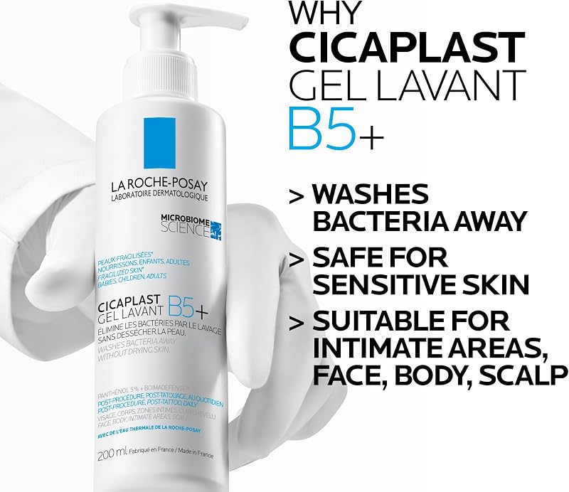 Cicaplast Gel Lavant B5+ Beruhigendes Reinigungsgel, 200 ml