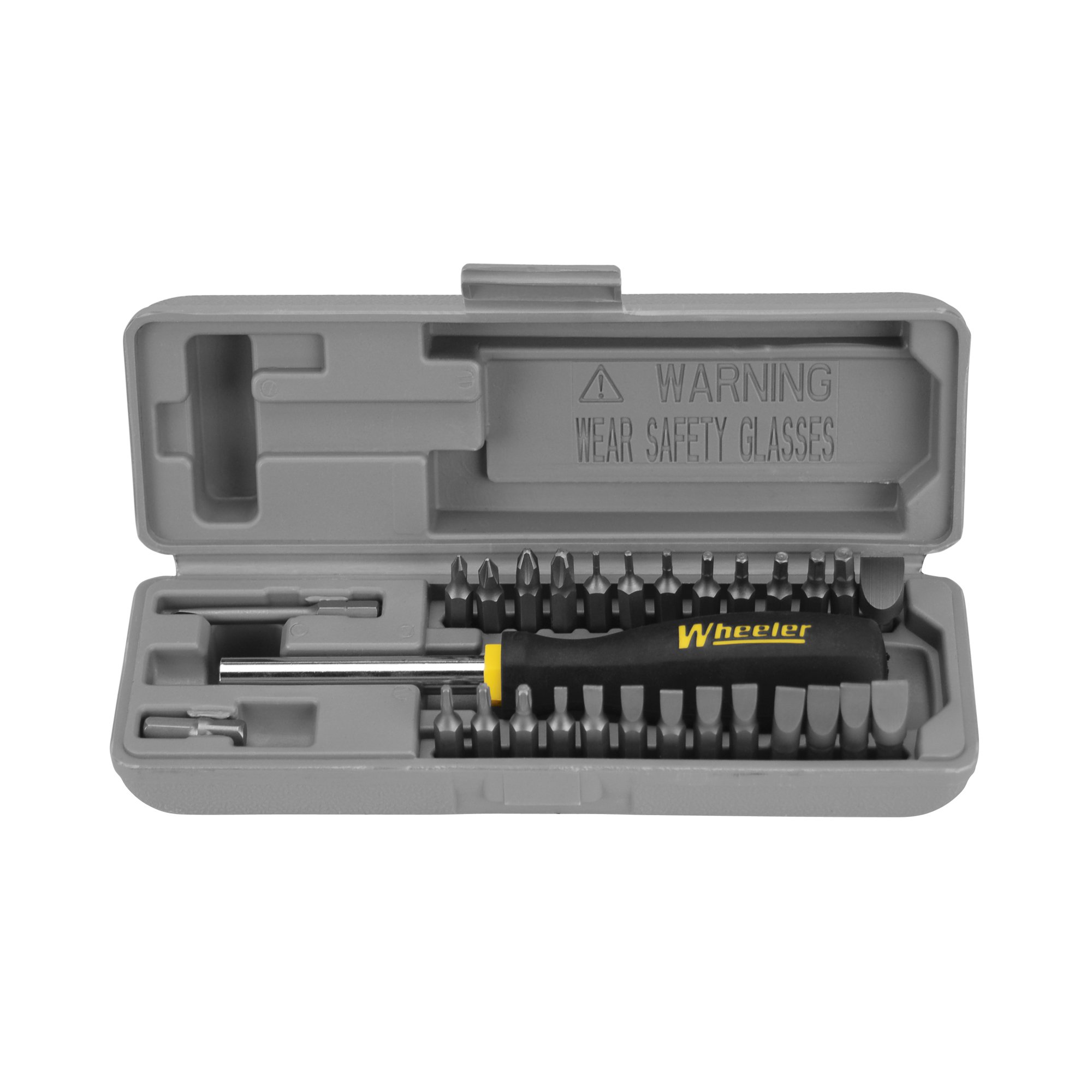 Wheeler 26 Bit Gunsmith Screwdriver Set Space Saver Tool Gunsmithing