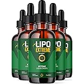 (5 Pack) LipoExtreme - Official LipoExtreme Drops Premium Liquid Advanced Formula Supplement Support Drop All Natural Ingredients Vitamin Droppers for Overall Health & Wellness, 5 Bottles for 5 Months
